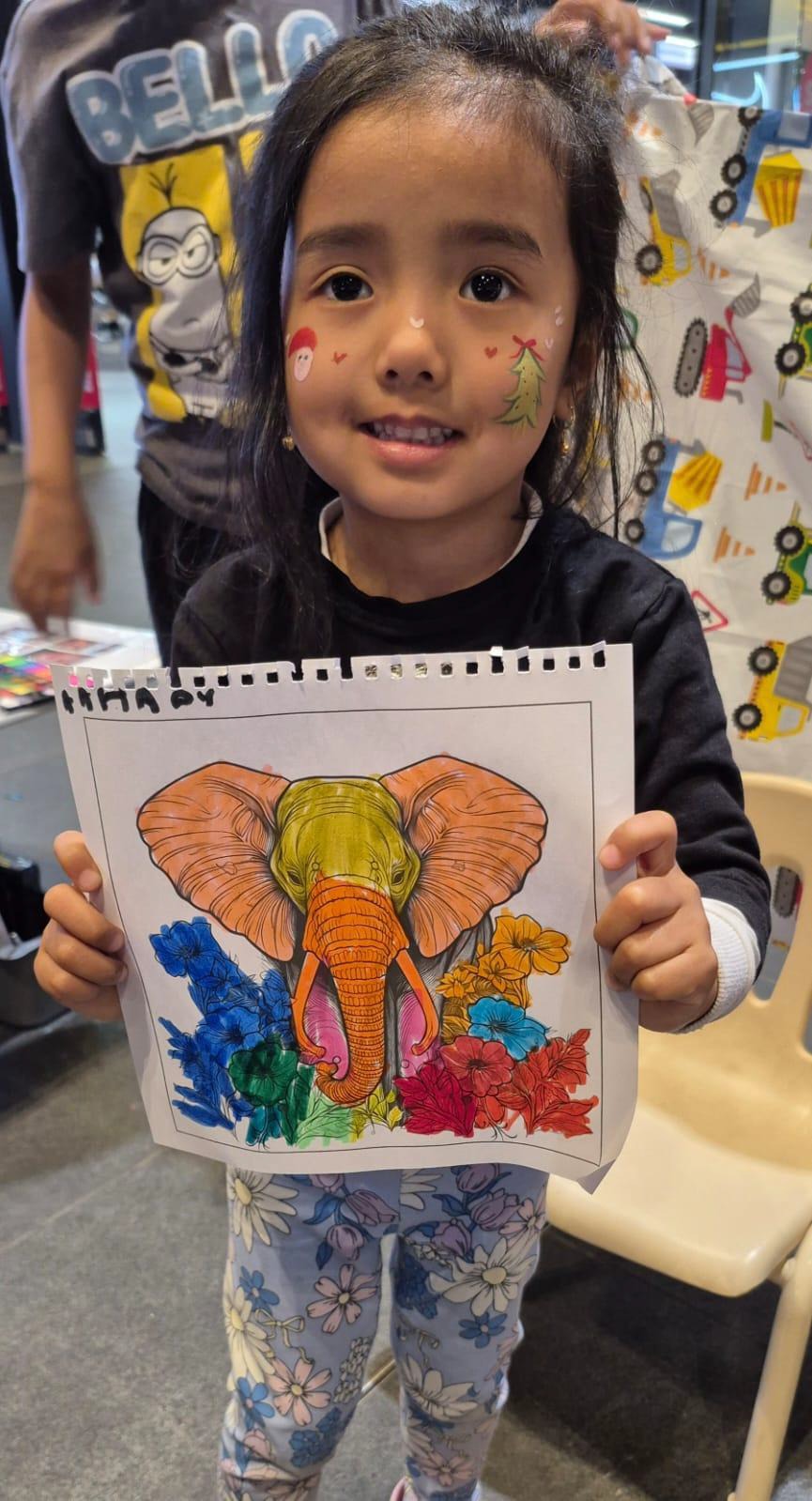 Early Foundation Childcare Pop-Up Event Painting