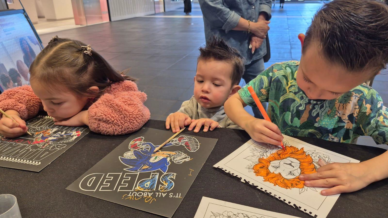 Early Foundation Childcare Pop-Up Event Painting